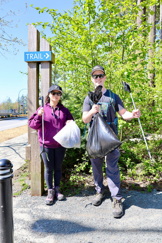 Burke Mountain Coquitlam Trail Cleanup