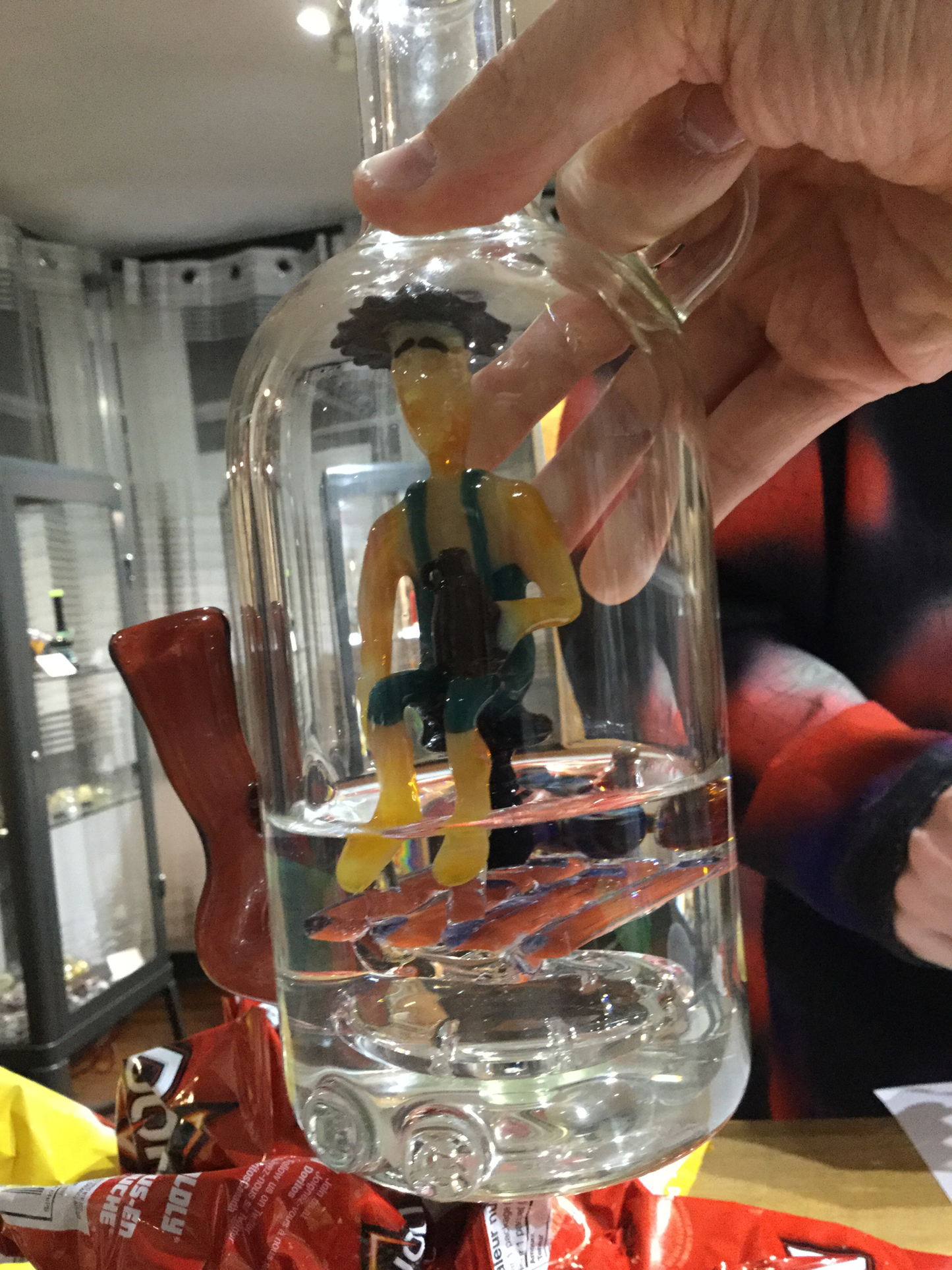 Blazed Browski Moonshine Bottle
