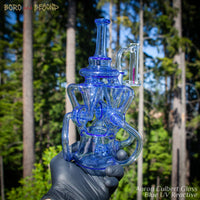 Previously Loved - Blue UV Reactive Triple Dutch Pump