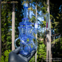 Previously Loved - Blue UV Reactive Triple Dutch Pump