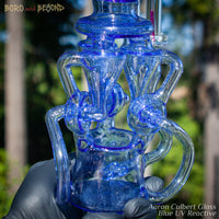 Previously Loved - Blue UV Reactive Triple Dutch Pump