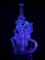 Previously Loved - Blue UV Reactive Triple Dutch Pump