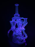 Previously Loved - Blue UV Reactive Triple Dutch Pump