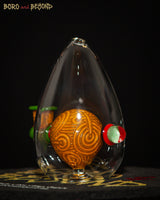 3 - Orange and Green Crop Circle Egg