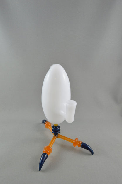 White Egg with Orange Foot
