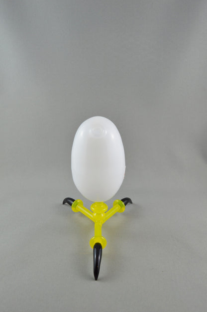 White Egg with Lemondrop Foot
