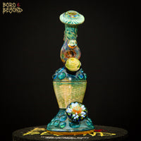 Dark Multi Triple Donut Neck Hourglass