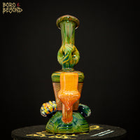 Dark Multi Hourglass w/ Blue Horns