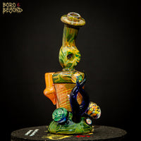 Dark Multi Hourglass w/ Blue Horns