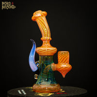 Wrap and Rake Candystripe Mini Tube w/ Pink Horn