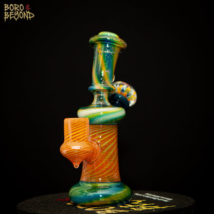 Cosmic Oil Slick Mini Tube w/ Candystripe