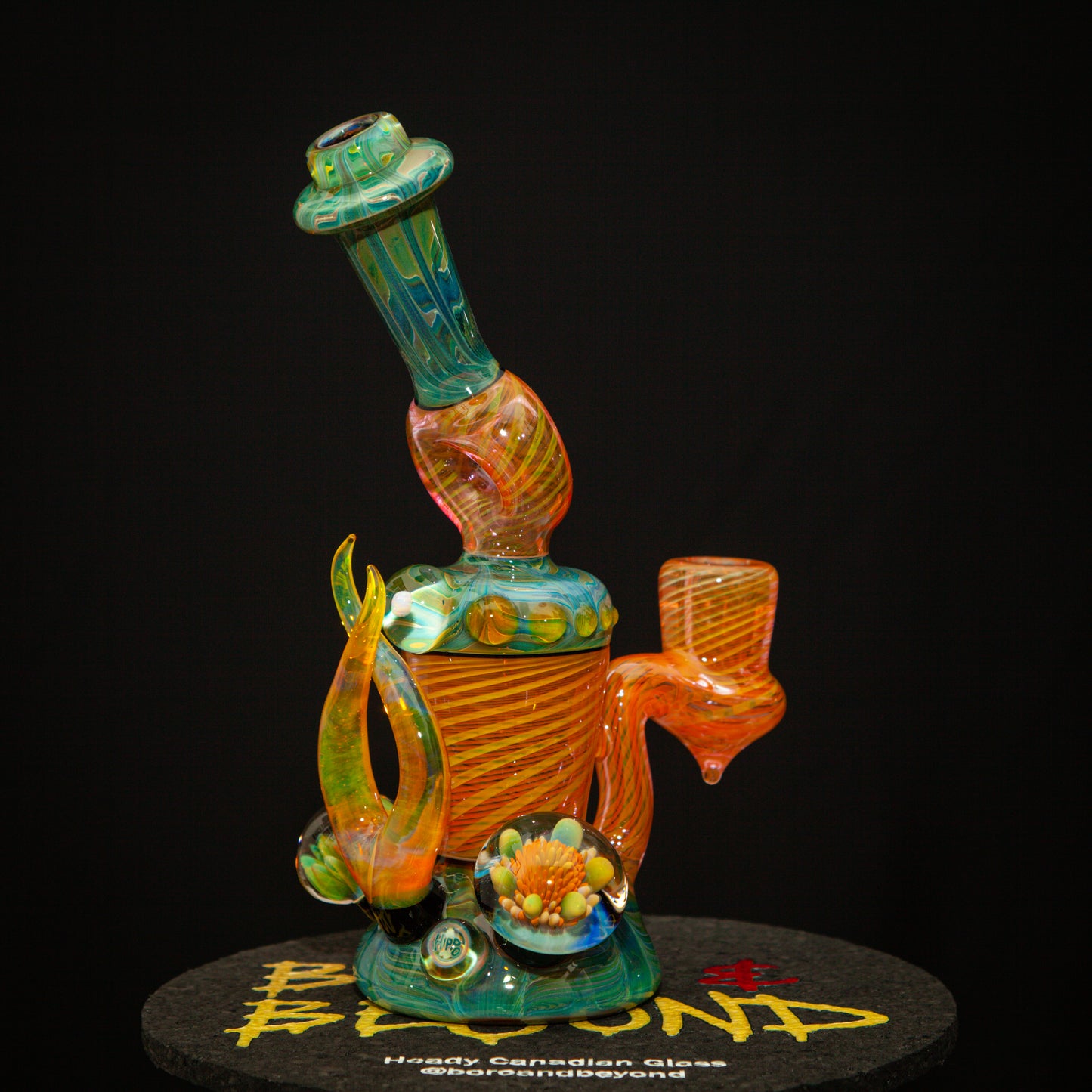 Donut Neck Hourglass w/ NS Yellow Horns