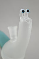 Sandblasted Slug with Blue Tail