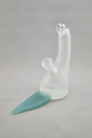 Sandblasted Slug with Blue Tail