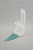 Sandblasted Slug with Blue Tail