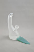Sandblasted Slug with Blue Tail