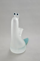 Sandblasted Slug with Blue Tail