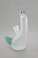 Sandblasted Slug with Blue Tail