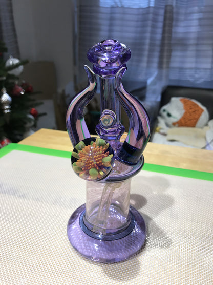 Purple CFL Reactive Horned Tube Set