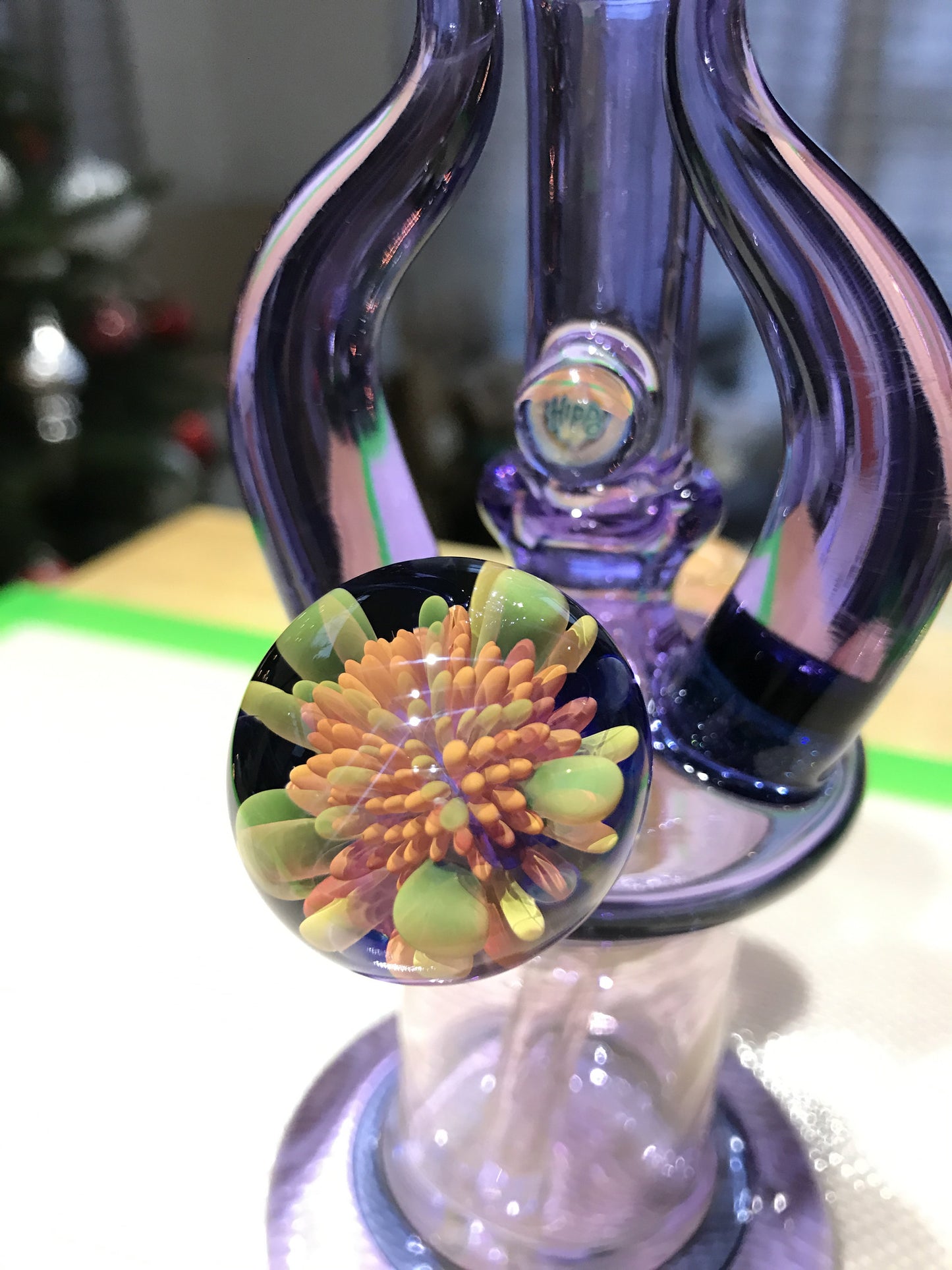 Purple CFL Reactive Horned Tube Set