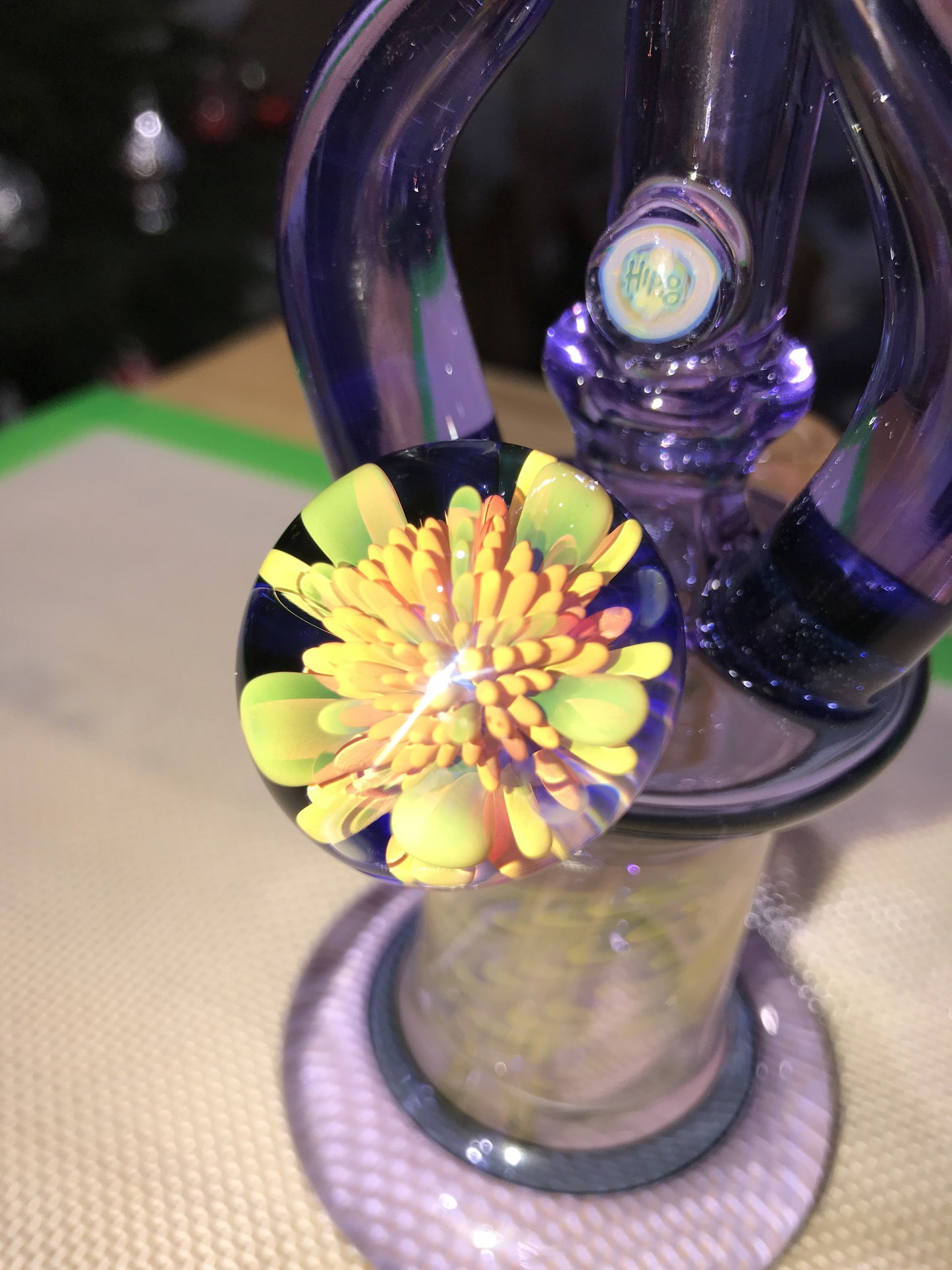 Purple CFL Reactive Horned Tube Set
