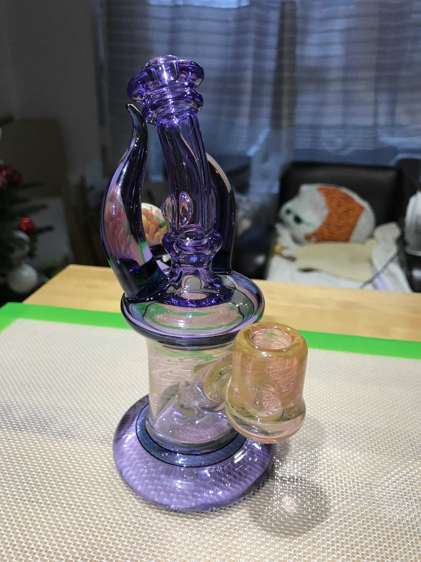 Purple CFL Reactive Horned Tube Set