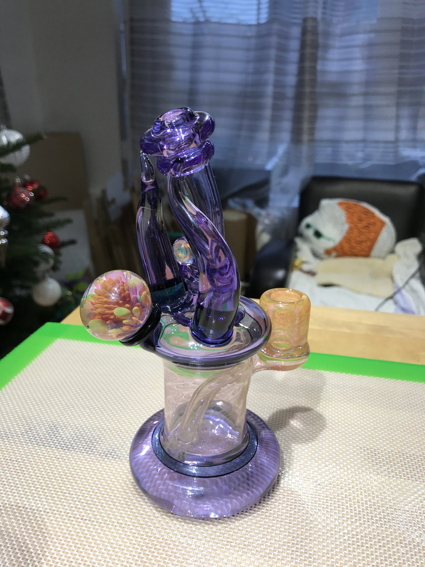Purple CFL Reactive Horned Tube Set