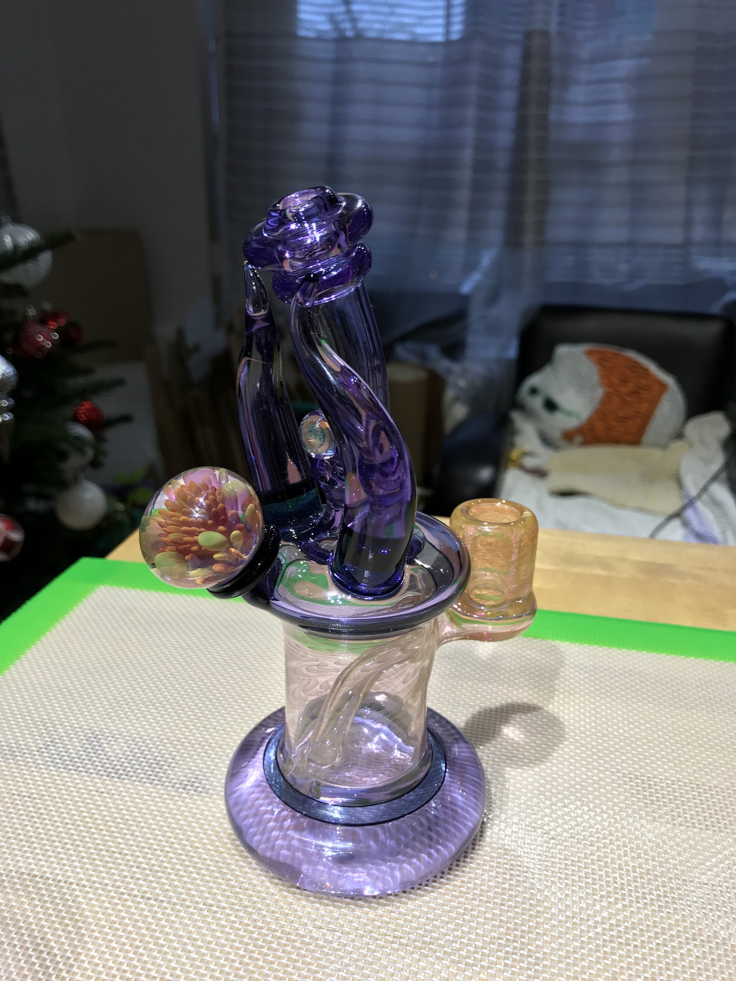 Purple CFL Reactive Horned Tube Set