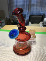 Red and Fume Pommy Tube