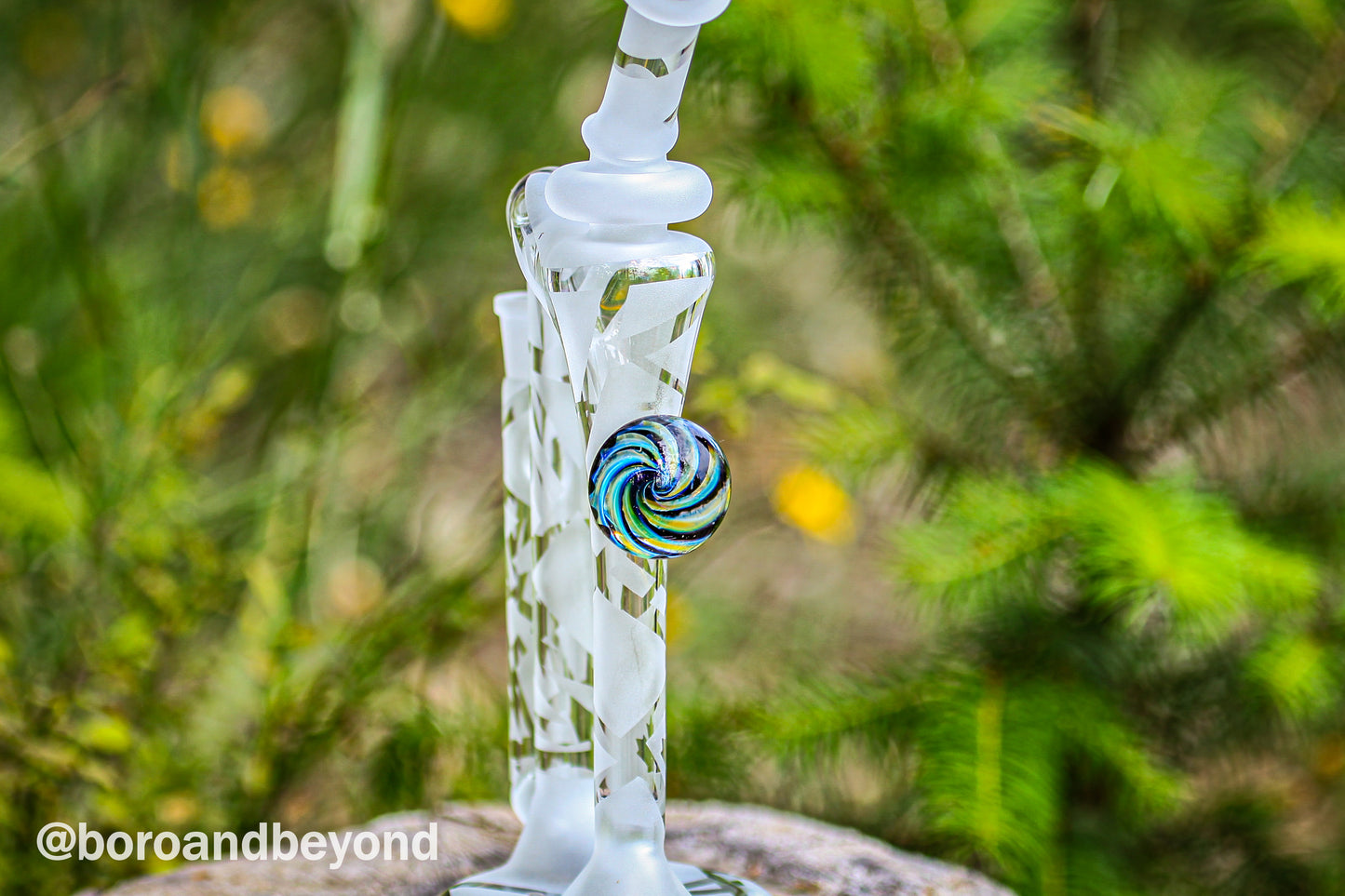 Sandblasted Medium Funkler w/ Marble