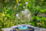 Silver & Pink Lollipop Medium Funkler
