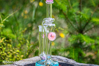 Silver & Pink Lollipop Medium Funkler