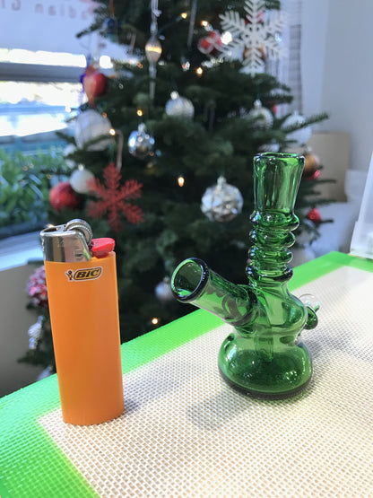 Green Micro Maria Stack Tube with Opal
