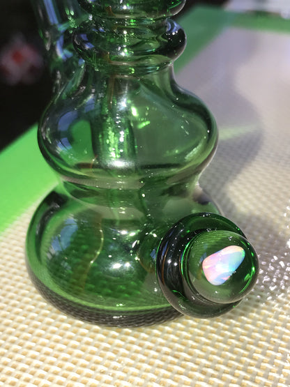 Green Micro Maria Stack Tube with Opal