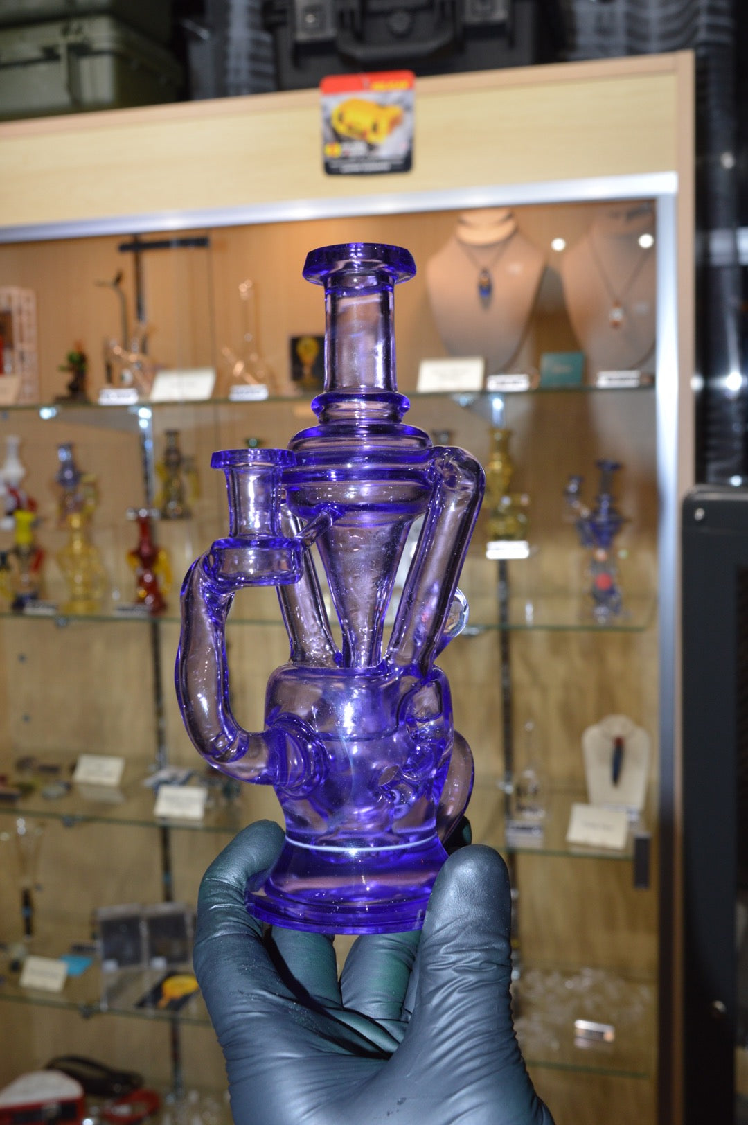 Fully Faceted Purple Rain Exo Recycler