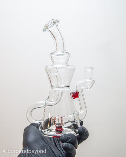 Red Accent Klein Recycler