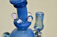 Mini Blue Fab Egg with Opals