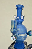Mini Blue Fab Egg with Opals