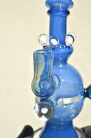 Mini Blue Fab Egg with Opals