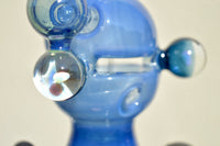 Mini Blue Fab Egg with Opals