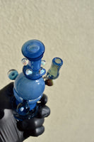 Mini Blue Fab Egg with Opals