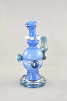 Mini Blue Fab Egg with Opals