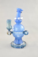 Mini Blue Fab Egg with Opals