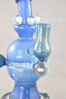 Mini Blue Fab Egg with Opals