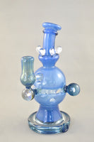 Mini Blue Fab Egg with Opals
