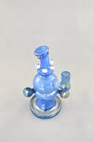 Mini Blue Fab Egg with Opals