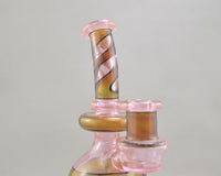 Green and Fumed Pink Ball Rig