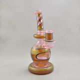 Green and Fumed Pink Ball Rig