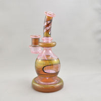 Green and Fumed Pink Ball Rig