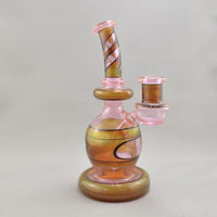 Green and Fumed Pink Ball Rig